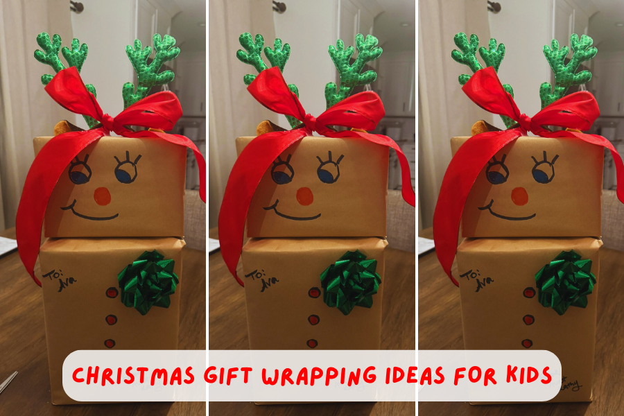 christmas gift wrapping ideas for kids